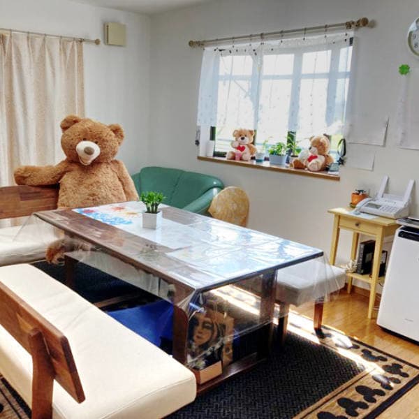 くつろげる共有スペース